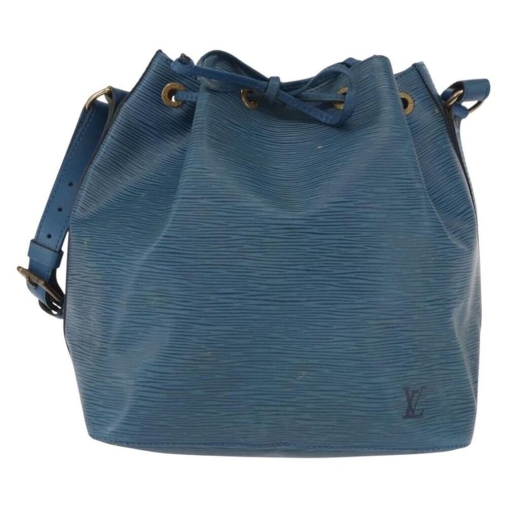 Louis Vuitton Petit Noe Epi Leather Blue Leather Shoulder Bag Bag